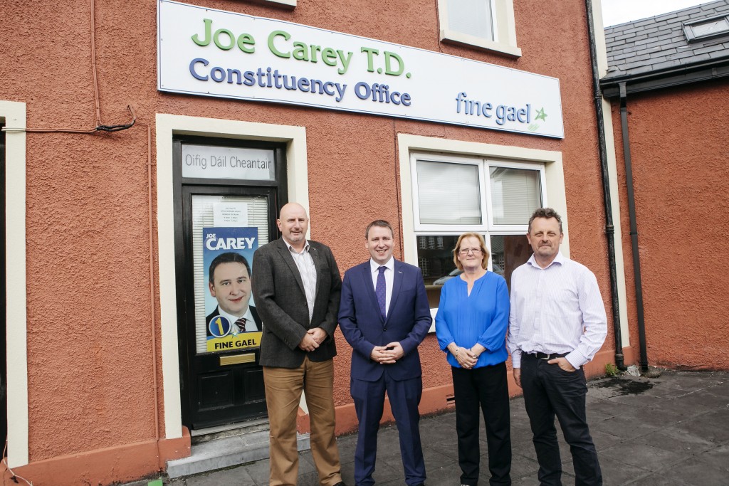 Joe Carey In Ennis - Joe Carey T.D. - On Your Side In Clare